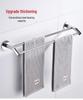 No-Drill Stainless Steel Wall-Mount Towel Bar for Bathrooms