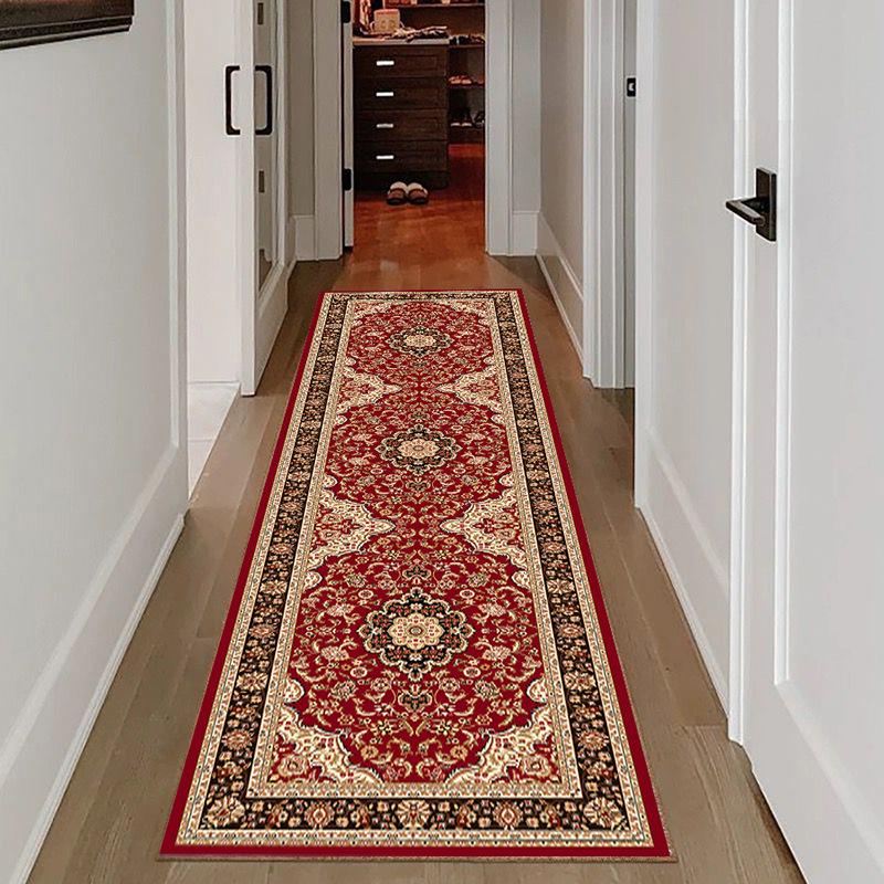 Bohemia Style Carpet Corridor Hallway Longe Area Rugs Stairway Runners Customizable 2M/3M Floor Mat Home Porch Entry Doormat