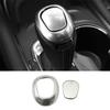 For Chevy Cruze 2016-2019 Silver Steel Center Console Gear Shift Knob Cover Trim