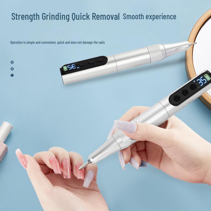 

Exclusive Rechargeable Nail Drill Pen—Portable, Cordless Nail Remover Tool чёрный