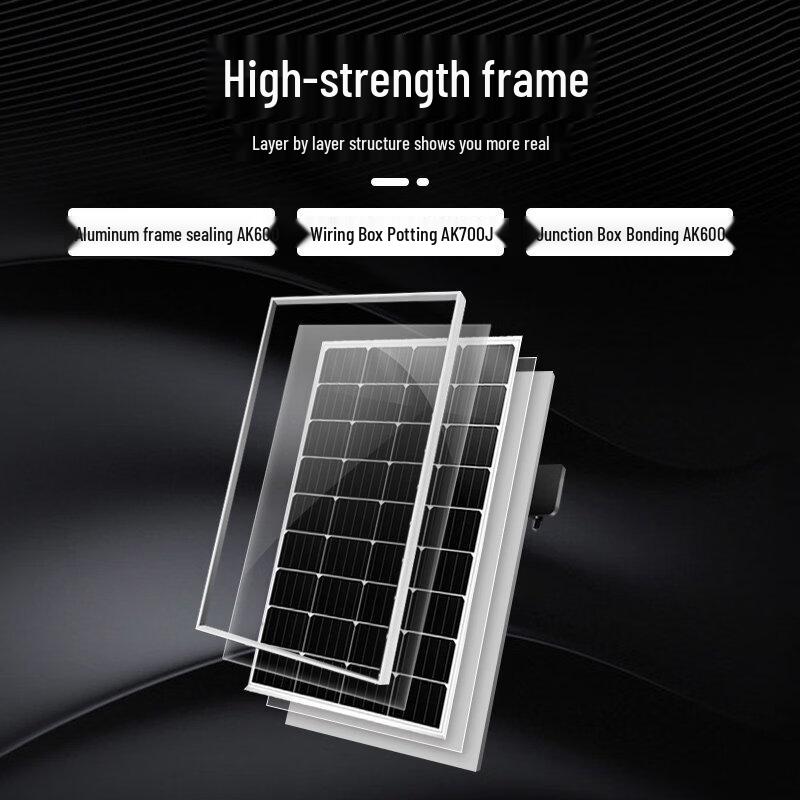 Jundingying 100W Monocrystalline Solar Panel