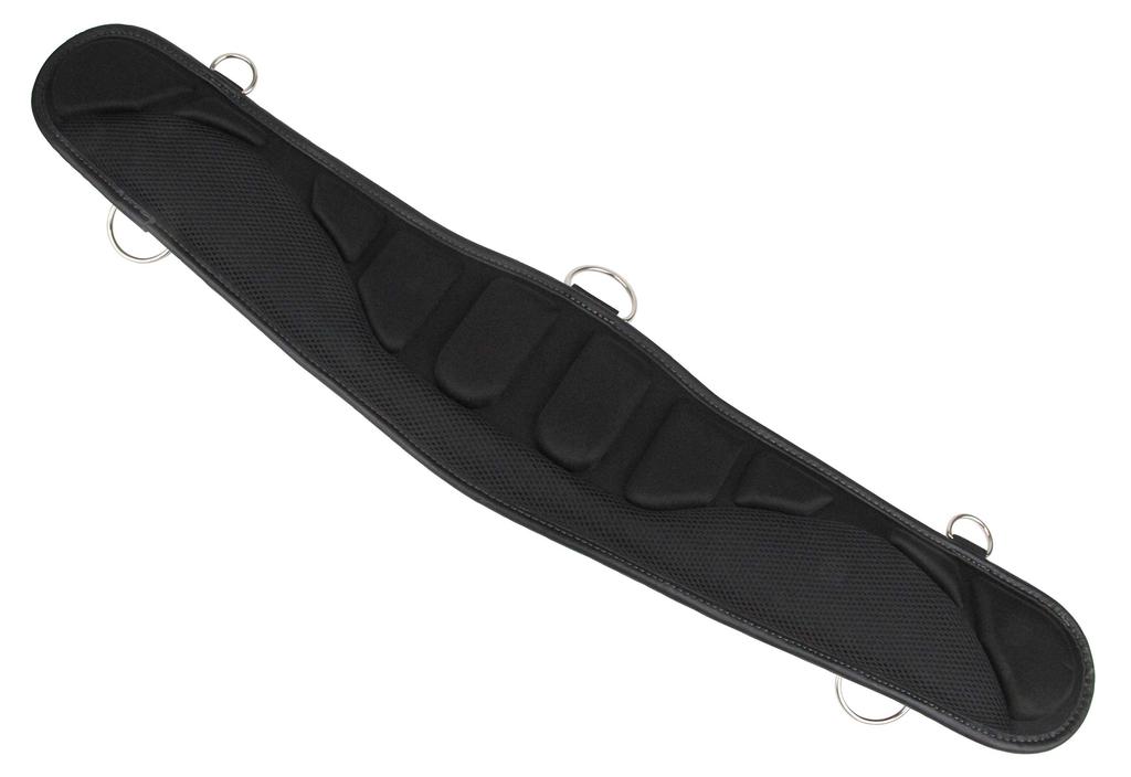 SK11 (SK11) Air Fit Support Belt Synthetic Leather 3D Air Cushion SFS-AIR-SDX-BK Length 800mm Black with D Ring