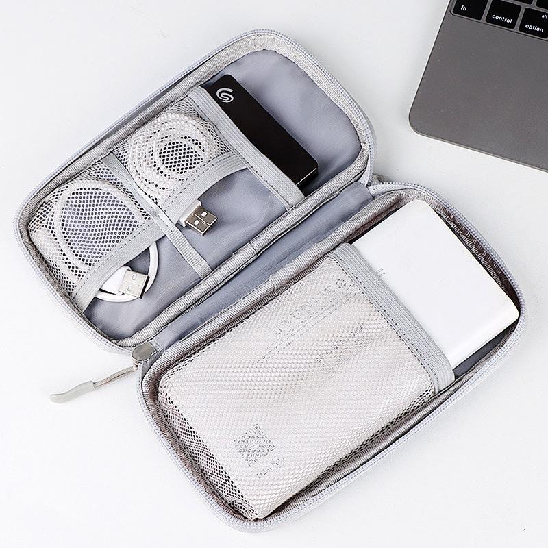 Multifunctional Mobile Phone Digital Accessories Storage Bag Mobile Phone Bag U Disk Charging Treasure Mobile Hard Disk Data Cable Storage Bag
