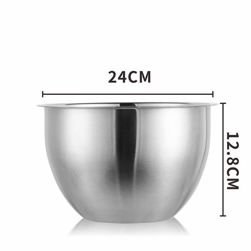 ZISIZ 316 Stainless Steel Deep Mixing Bowl