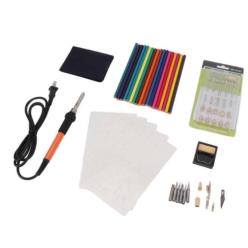 83 SZT Zestaw Lutownicy 60W Szybkie Nagrzewanie Regulowana Temperatura Zestaw Lutowniczy Narzędzie Spawalnicze dla