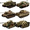 PANZER VI TIGER SO4 PANZER IV TANK Bouwsteen Model DIY Handgemaakt Speelgoed Serie Tank Model Set MOC Assemblage Speelgoed Verjaardagscadeau
