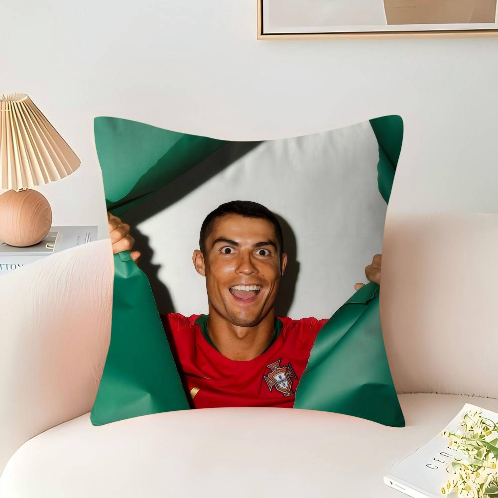 

C-Кріштіану Р-Роналду Кленовий Дизайн Наволочка Щасливий Осінній Урожай Декор Святковий Декор Наволочка 18x18Inch