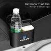 Pattumiera Portatile per Auto Scatola Organizzatore da Appendere Per Volvo XC90 V90 V60 XC60 V40 S80 S60 S90 C40 XC40 V70 XC70 C30 C70