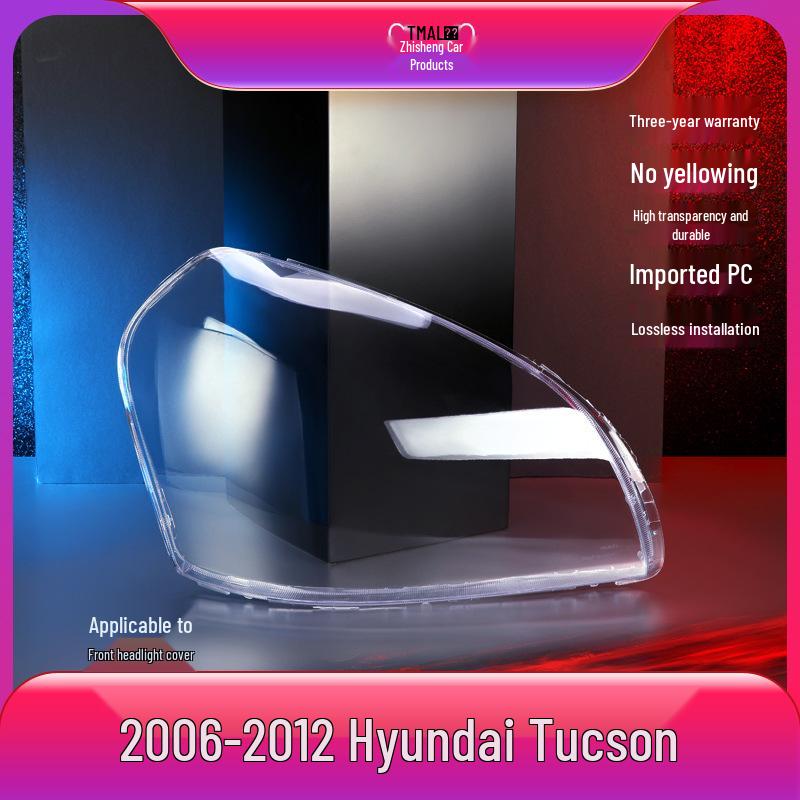 

Подходит для Hyundai Tucson 2006-2012 Замена крышки линзы фары No прозрачный