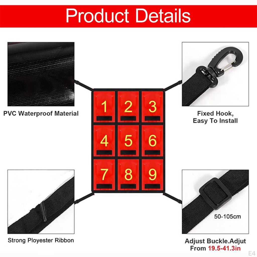 9-Loch Baseball-Wurfnetz, Digitales Strike-Zonen-Ziel für und Softball, Professionell