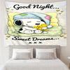 Cute Dog  Dreams Under Stars Tapestry Hanging for Bedroom,Livingroom, Playroom,Decor Art Room Wall Tapestry Holiday and Birthday Gifts