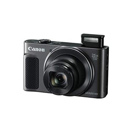 Canon Compact Digital Camera PowerShot SX620 HS Black Optical 25x Zoom Wi-Fi Compatible PSSX620HSBK
