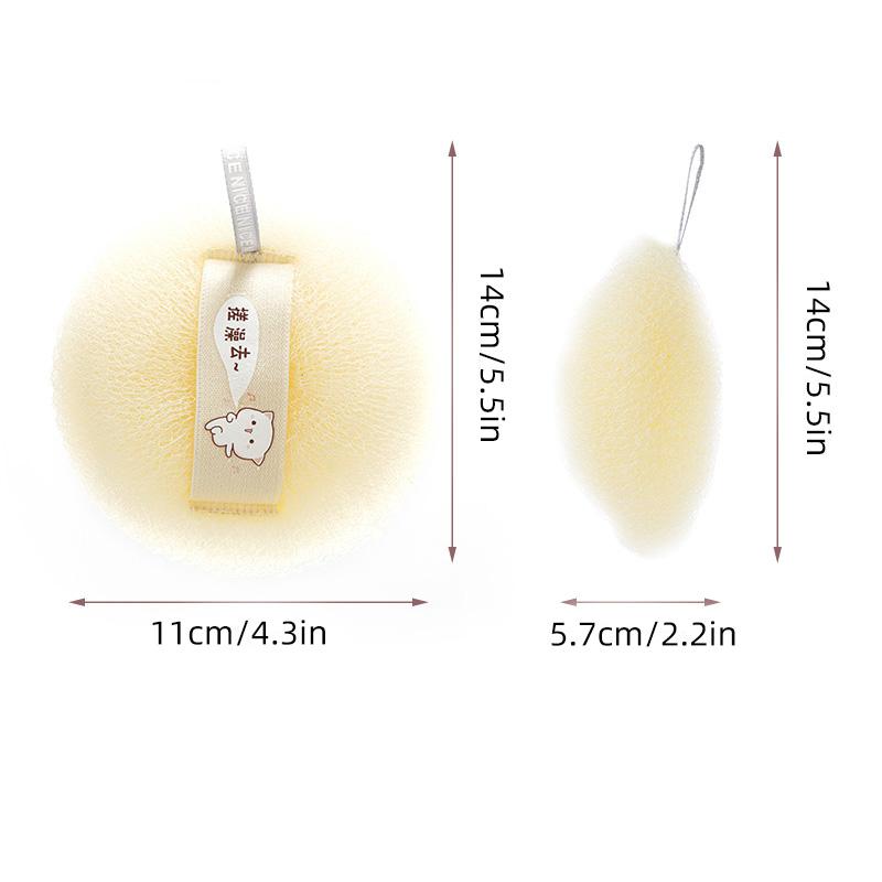Japanese Bath Bubble Ball Sponge Exfoliate Scrubber Cleaning Foaming Body Wash Cleaner Sponge