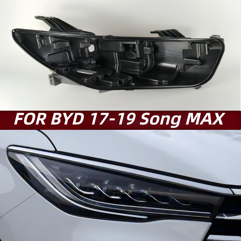 

Compatible Rear Shell for 2017-2019 BYD Song MAX Front Headlight Base, Plastic Black Large Base Rear Shell Passenger Side (R)