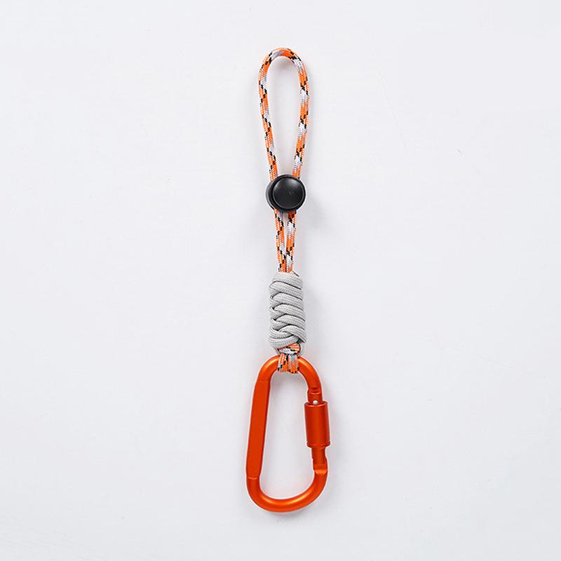 Paracord Water Bottle Hook 1 Carabiner Heavy Duty Clip Portable Multi-functional Tool for Sports Travel