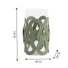 Glass Vases Decoration Aesthetic Flower Vase Living Room Elegant Vases Table Weaving Decor Flowers Bottle Interior Ornaments