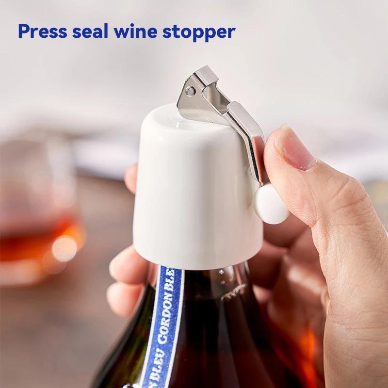 2025 NY High-End Återanvändbar Vinförslutare - Vakuumförseglare och Konserveringsmedel för Hemmabruk