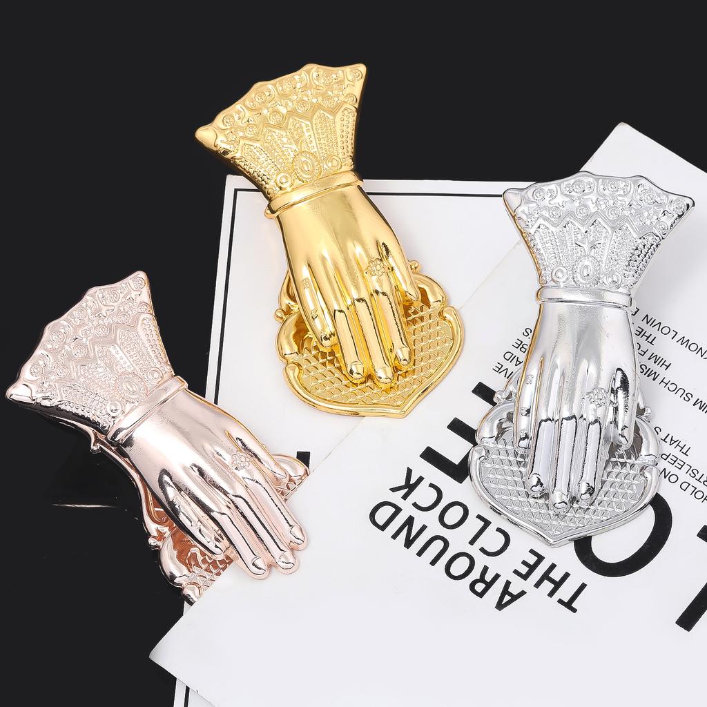 Creative Niches Lady's Hand Bookmark Holder Retro Multi Color Hand Shaped Notebook Clip For Women Men Reading Lover Stationery