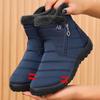 Unisex Winter Plus Samt Warme Baumwolle Schneestiefel - Polyurethan Lange Stiefel, Erhältlich in Übergrößen