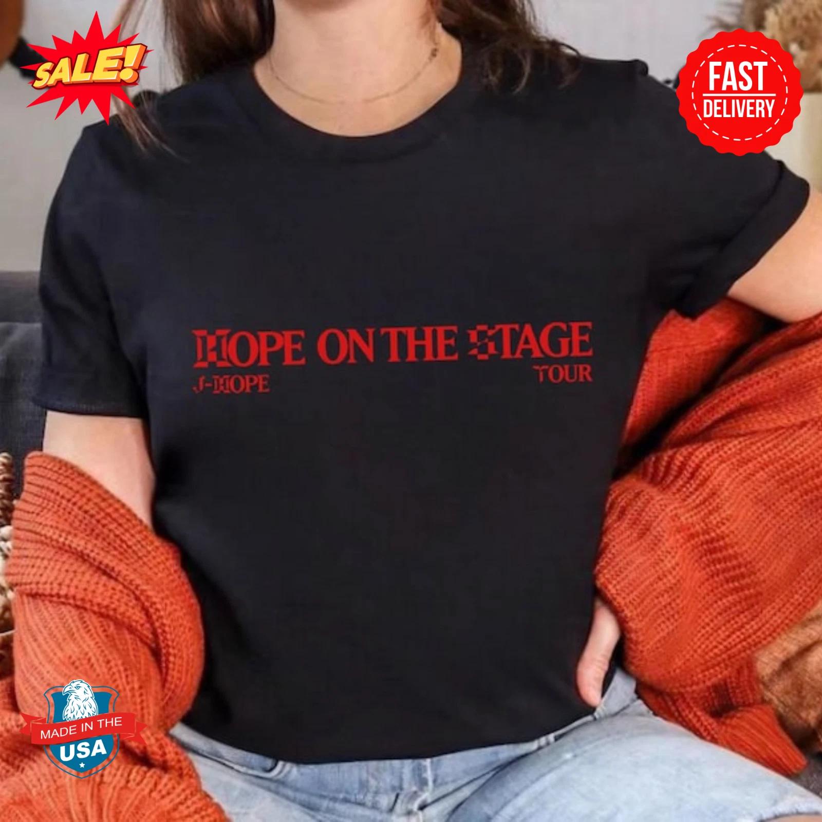 Jhope on the Stage World Tour Shirt, Jhope Fan Shirt M