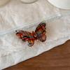 baizihuahu Side Bang Hair Clip, Three-Dimensional Butterfly Decor Hairpin, Acetate Plate Accessories for Secure Bangs And Half-Tied
