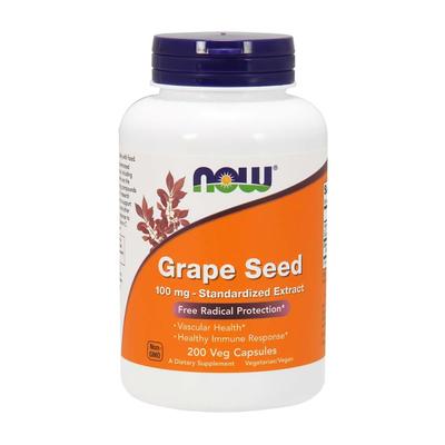 Grape Seed 100 Mg, 200 Veg Capsules