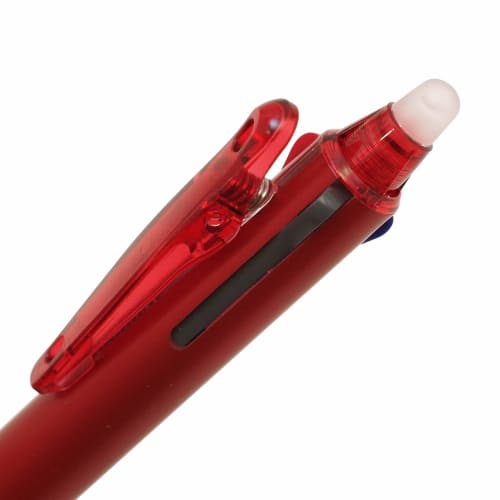 Pilot 3-color ballpoint pen Frixion Ball 3 Slim 0.5mm Soft Pink LKFBS60EF-SP