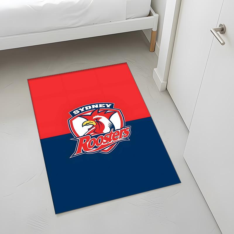 Sydney Roosters (5) Teppich Geeignet Für Wohnzimmer Schlafzimmer Computerräume Essbereiche Und Platzierung Unter Tischen Und Stühlen Auch Eine Ideale Wahl Für