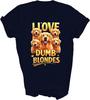 I Love Golden Retriever Dog Mom Dad Dogs Lover Owner Unisex Shirt Gift Women Men