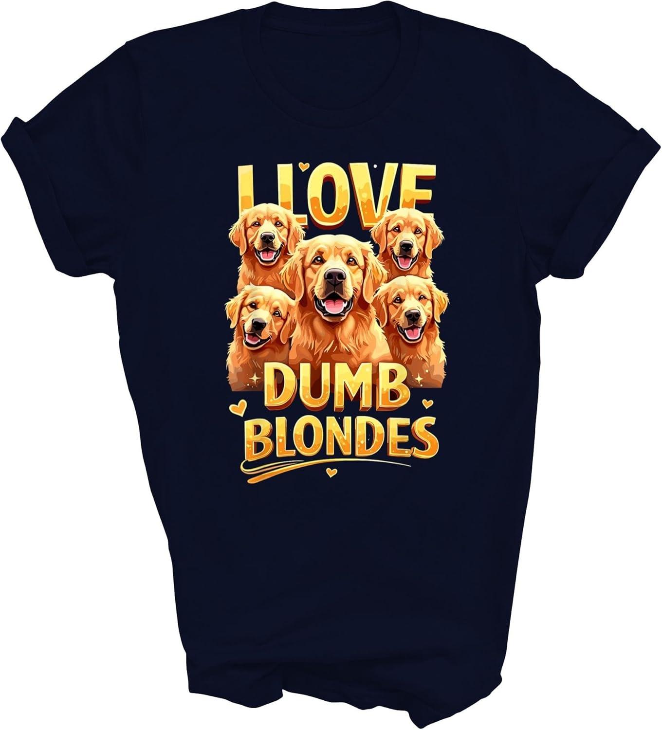 I Love Golden Retriever Dog Mom Dad Dogs Lover Owner Unisex Shirt Gift Women Men S