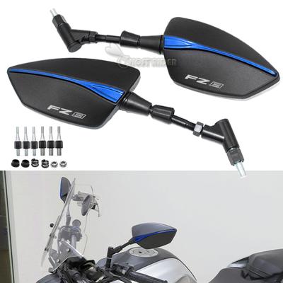 Universal 8MM 10MM Motorcycle Mirror CNC Side Rearview For Yamaha FZ8 FZ-8