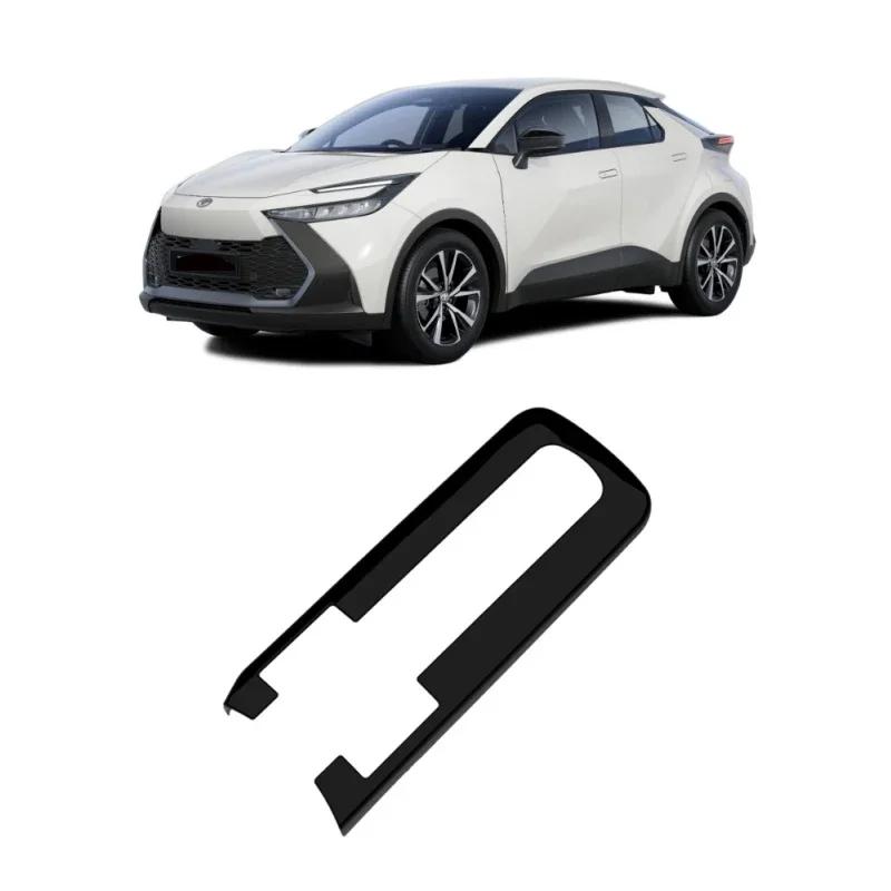 LHD For Toyota CHR C-HR 2024 2025 interior accessories ABS carbonfiber Central conlose Gear box Shift Panel cover stickers
