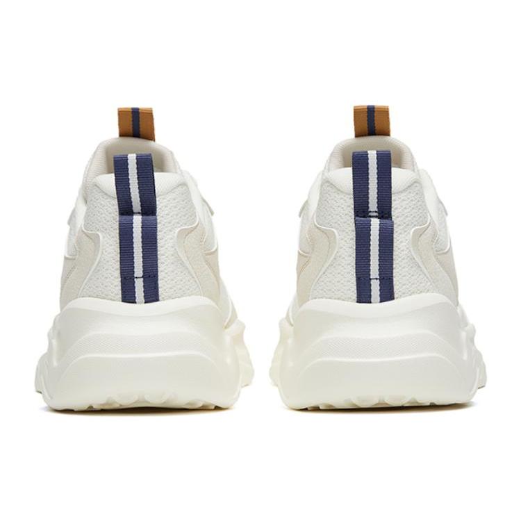 New Anta Wear Resistant And Lightweight Low Top Sports Casual Shoes White Gray Blue 912328815-1