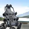 For Smartphones 360 Degree Rotation Motorcycle Phone Holder 360 Degree Rotating Phone Bracket Sturdy Aluminum Alloy