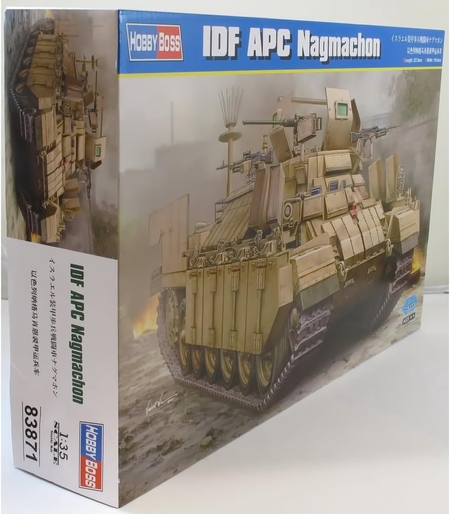 

Hobby Boss 1/35 Fighting Vehicle Series Israeli Armored Infantry Fighting Vehicle Nagmahon Plastic Model 83871