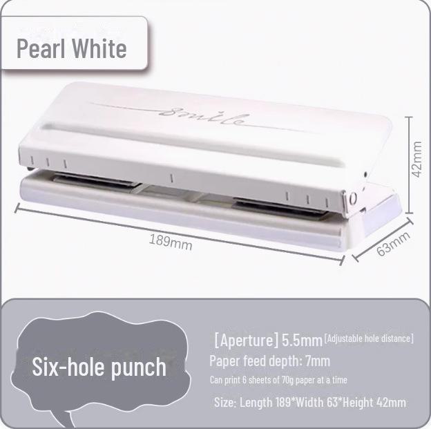 

Kedeyou 9170 Регулируемый дырокол на 6 отверстий для листовой бумаги