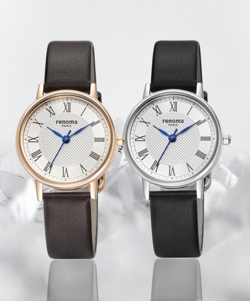 

[RENOMA WATCH] RENOMA WATCH Slim Women s Dress Watch RE2301 WH NONE