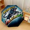 Penrith Panthers Print Auto 8?Ribs Folding Umbrella Wind Resistant Lightweight Automatic Umbrella For Daily Travel
