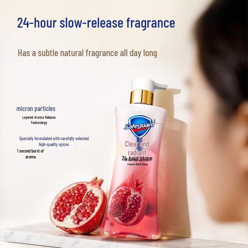 Safeguard Ebony Rose Scent Body Wash with Peptides