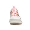 Li Ning Storm 2024 Dämpfend Atmungsaktiv Leicht Rückfedernd Niedrig geschnitten Basketballschuhe Herren Weiß Rosa ABFU017-2