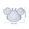 Crab Seperation Bowl Food Toddler Training Disc Silica Gel