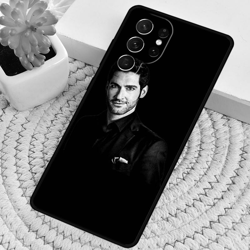 Lucifer Morningstar Silicone Phone Case For Samsung Galaxy note 10 pro S26 S25 S24 S23 S22 S21 Plus S25Ultra Capa Cover