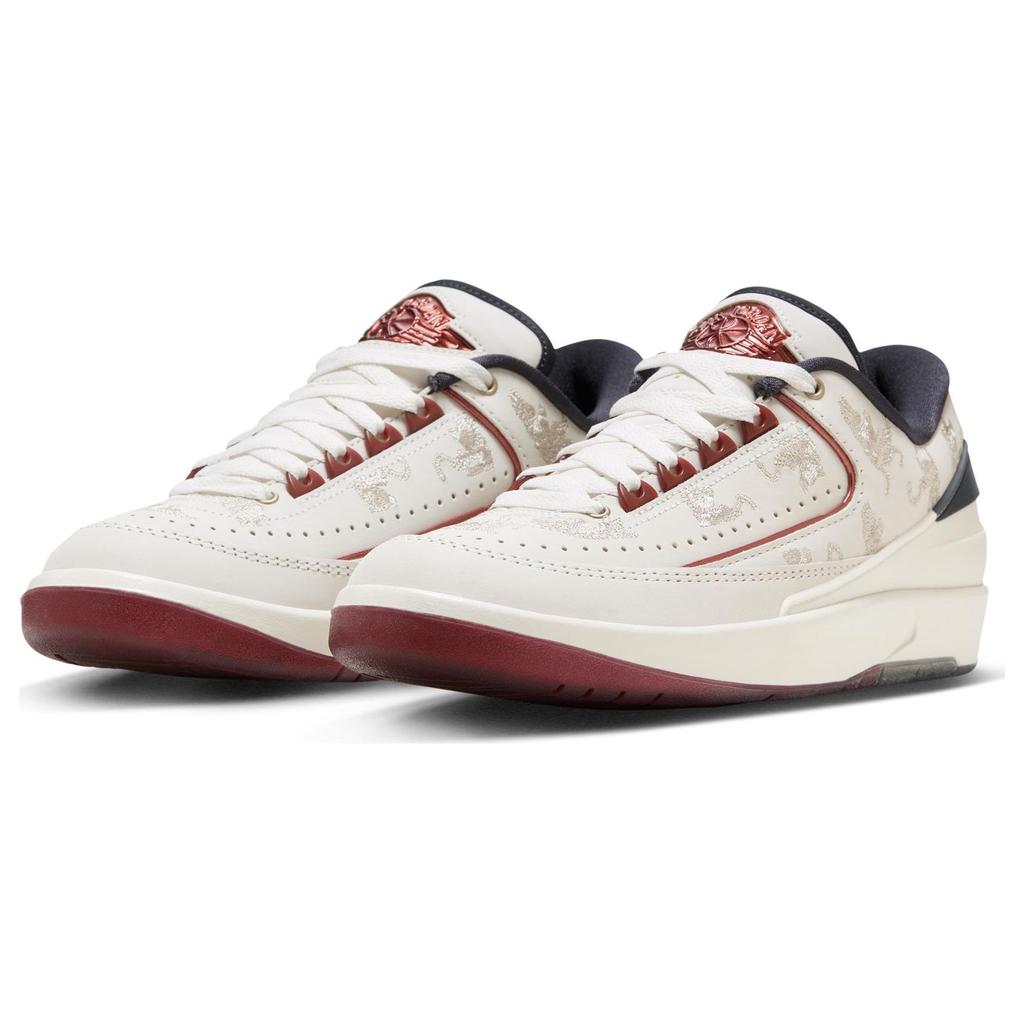 Dámské tenisky Air Jordan 2 Retro Low Rok Draka Krémová Plachetnicová Cedrová FJ5736-100