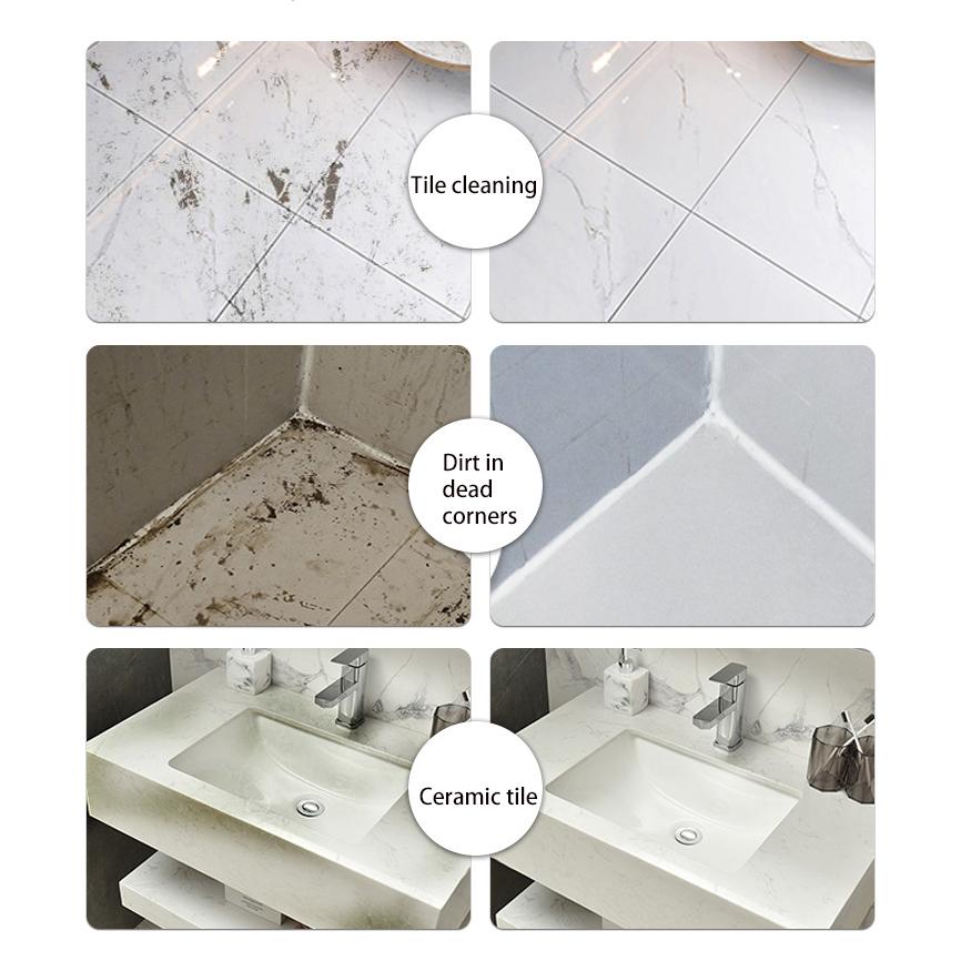 500ml Professional Tile Cleaner Powerful Stain Yellowing Remover for Bathroom Wall & Floor Tiles Polishing Effect