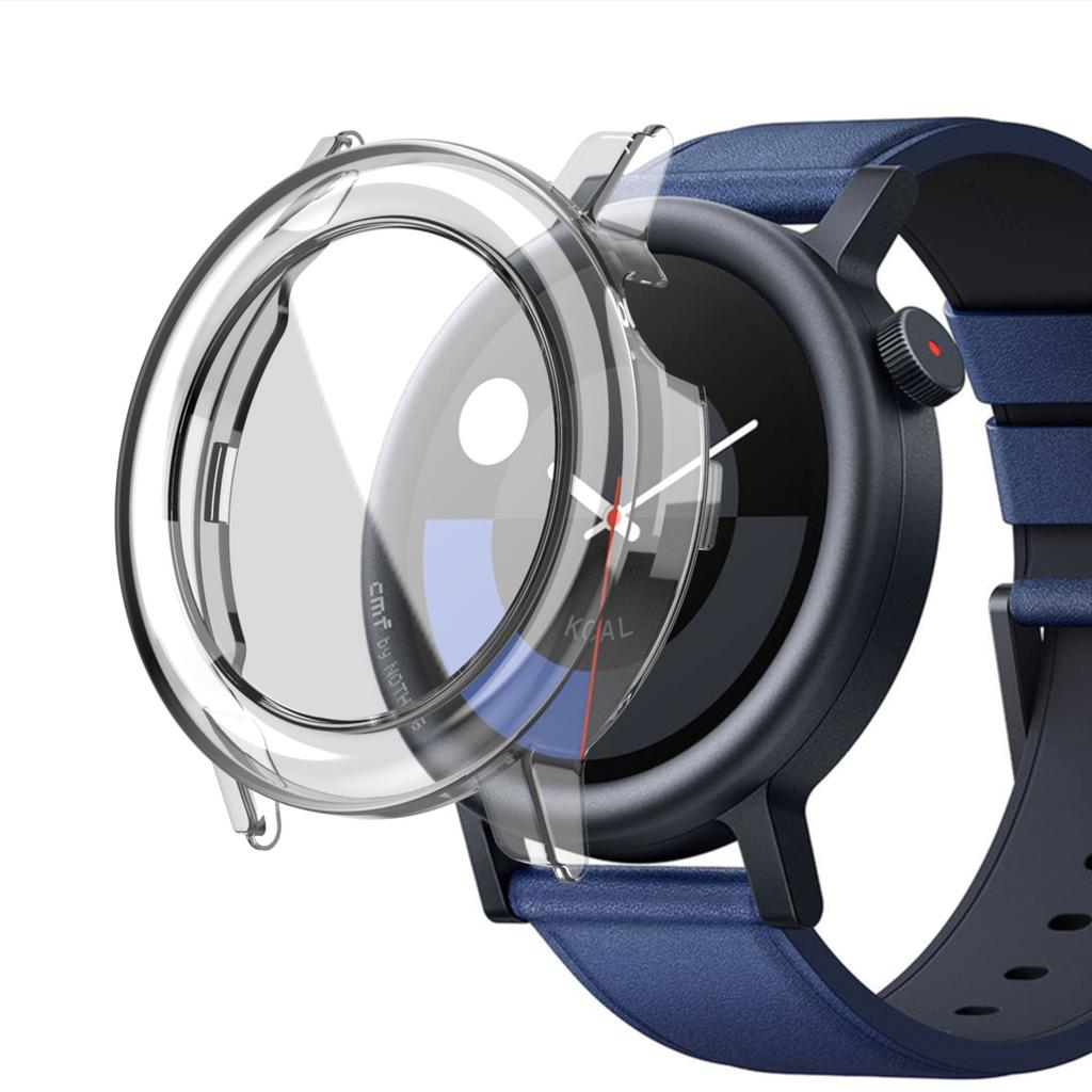 Tempered Glass+PC Case For Nothing CMF Watch Pro 2 Screen Protector All-around Protective Frame For  CMF Watch Pro 2 Cover Shell