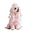 Haustier Hund Schmetterling Nieten Diamant Geschirr und Leine Prinzessinnen Stil