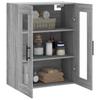 Wall Mounted Cabinet Grey Sonoma 69.5 X 34 X 90 Cm