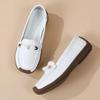 Plus Size Women's Slip-On Moccasins - Soft Sole, Lightweight, Casual Flats for Moms
