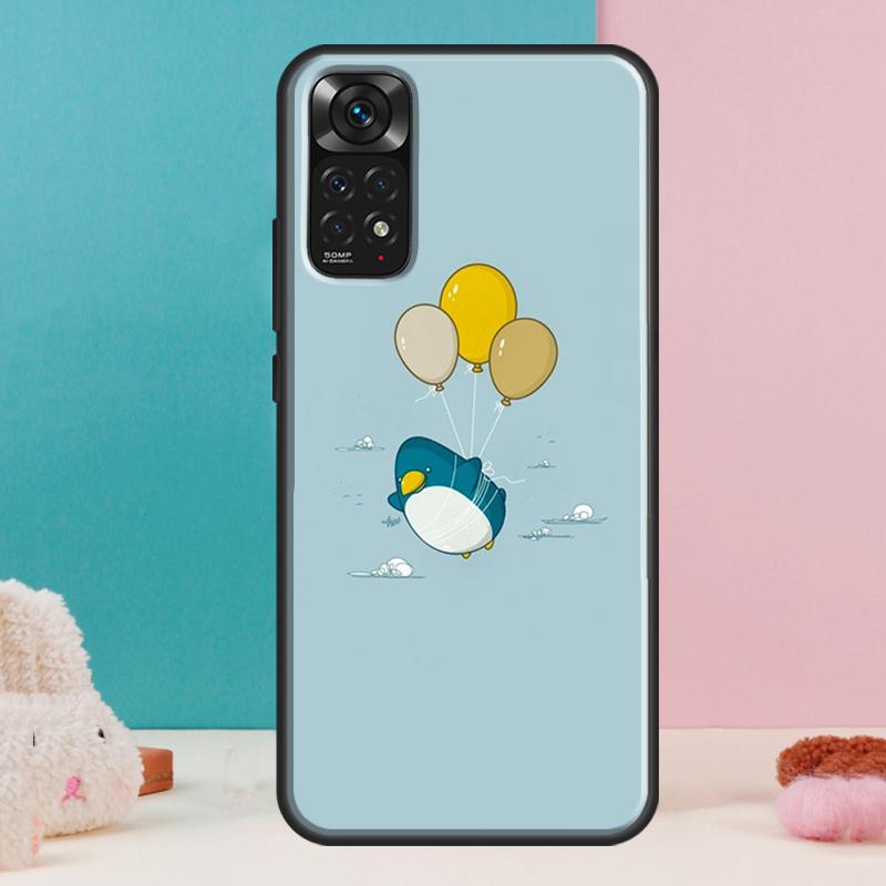 

Penguin Case For Xiaomi Redmi Note 14 13 Pro 12 11 9 10 9S 10S 11S 12S Redmi 14C 13C 10C 12C Cover Redmi 10