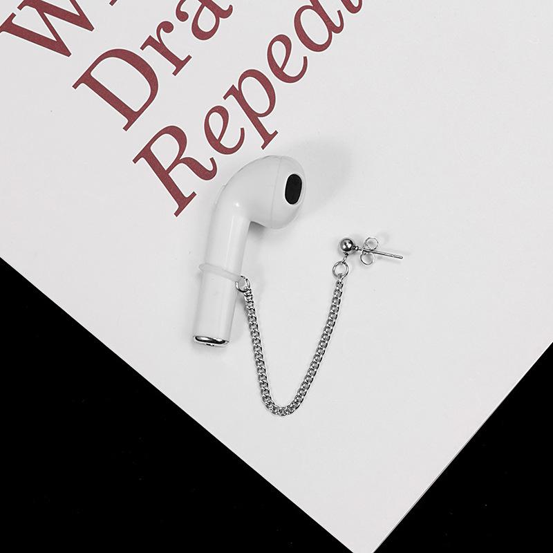 Earrings, Creative Wireless Bluetooth Matching Earrings Airpod Earrings